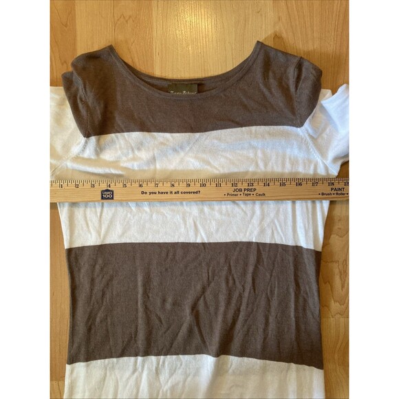 Tommy Bahama Women’s Striped Soft Beach Sweater Dress Swimsuit Cover up Sz M - Picture 6 of 8